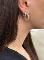 Cosmic crown set - oorbellen