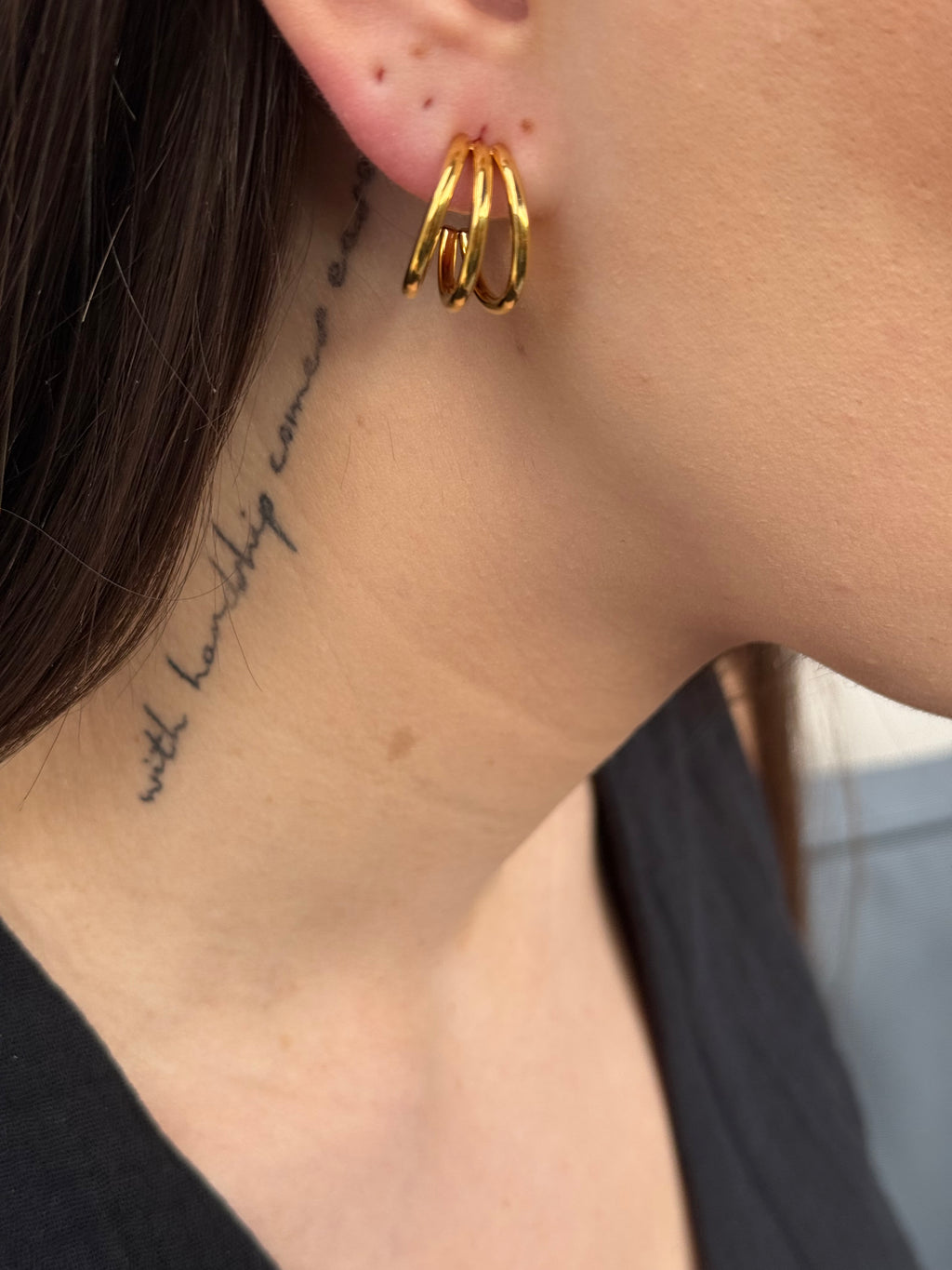 Silent dew oorbellen