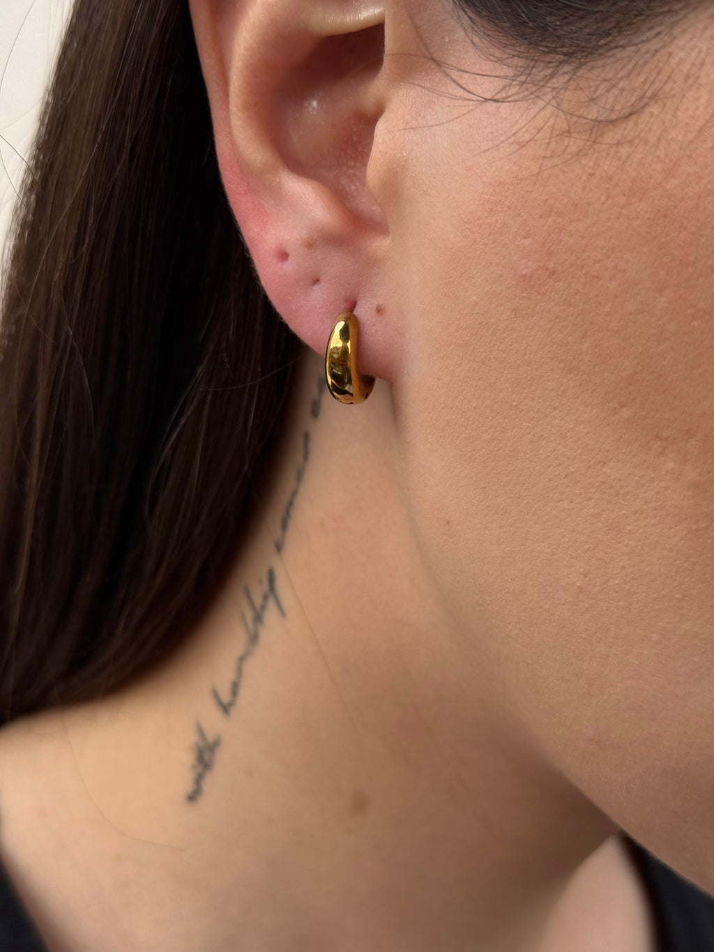 Glaced drip oorbellen