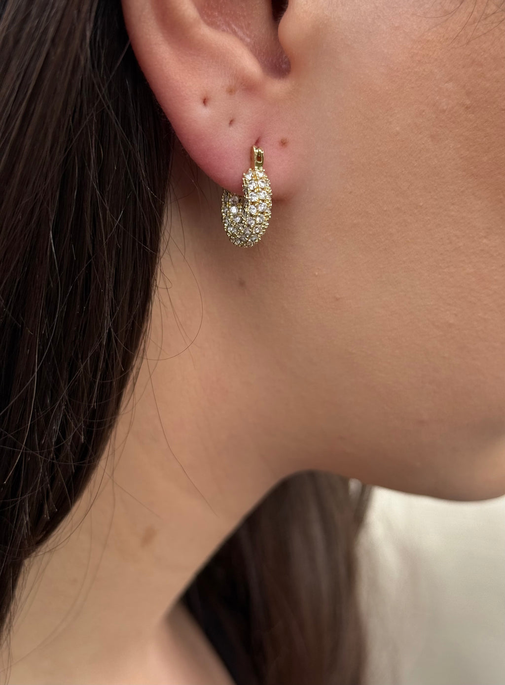 Cosmic crown oorbellen small