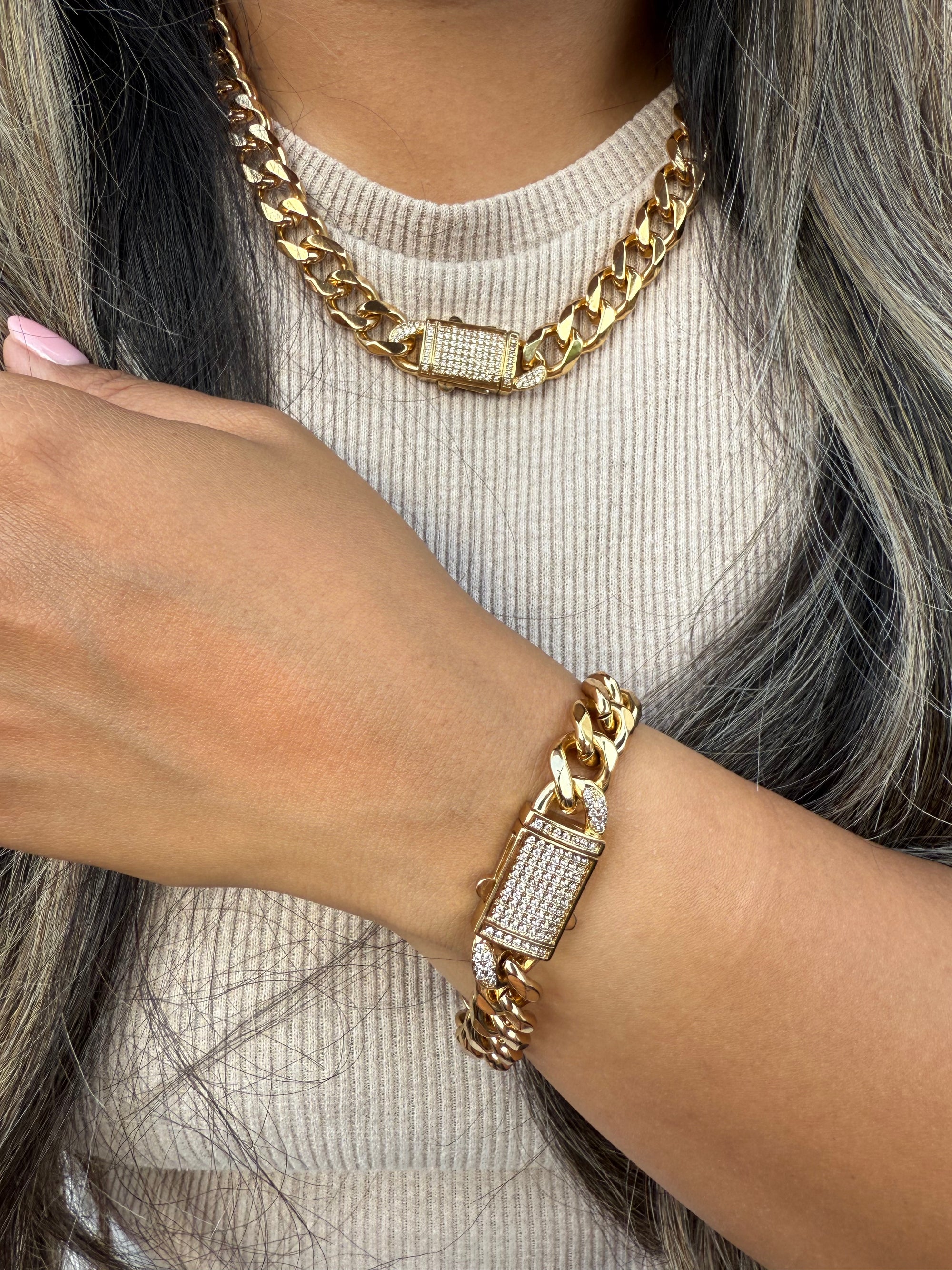 Cuban muse set - ketting en armband