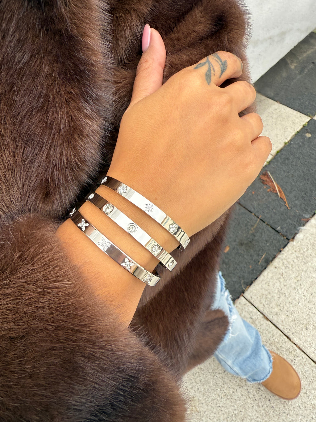 Count my kisses armband