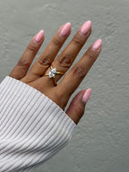 Butterfly wings ring