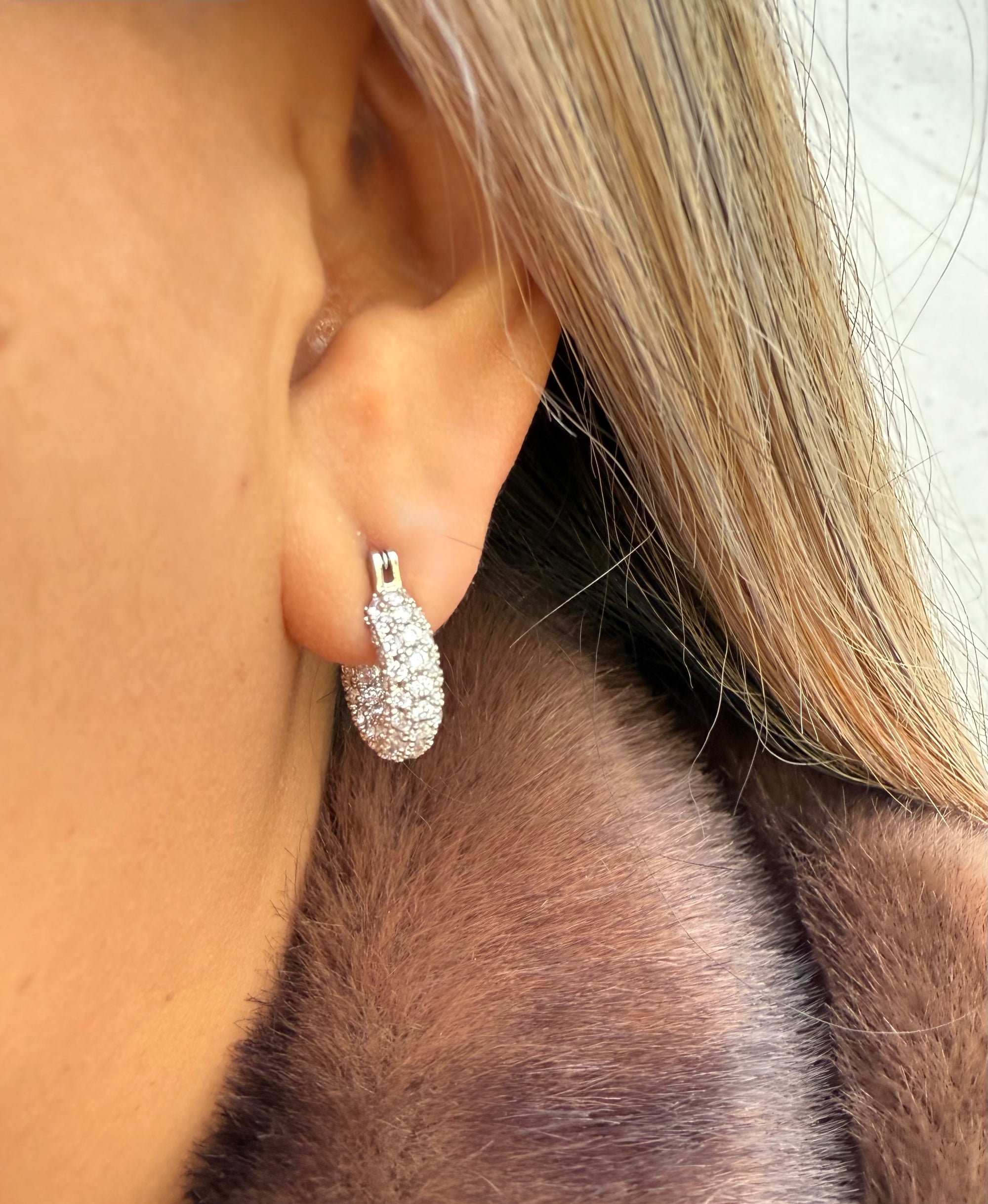 Cosmic crown oorbellen small