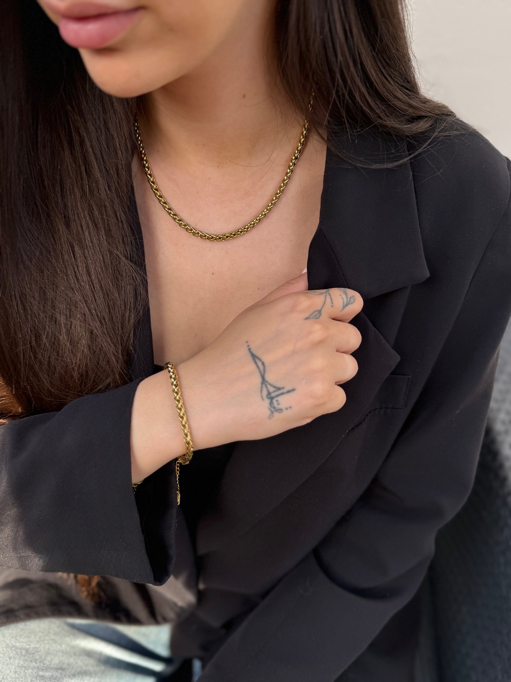 The classic set - armband en ketting