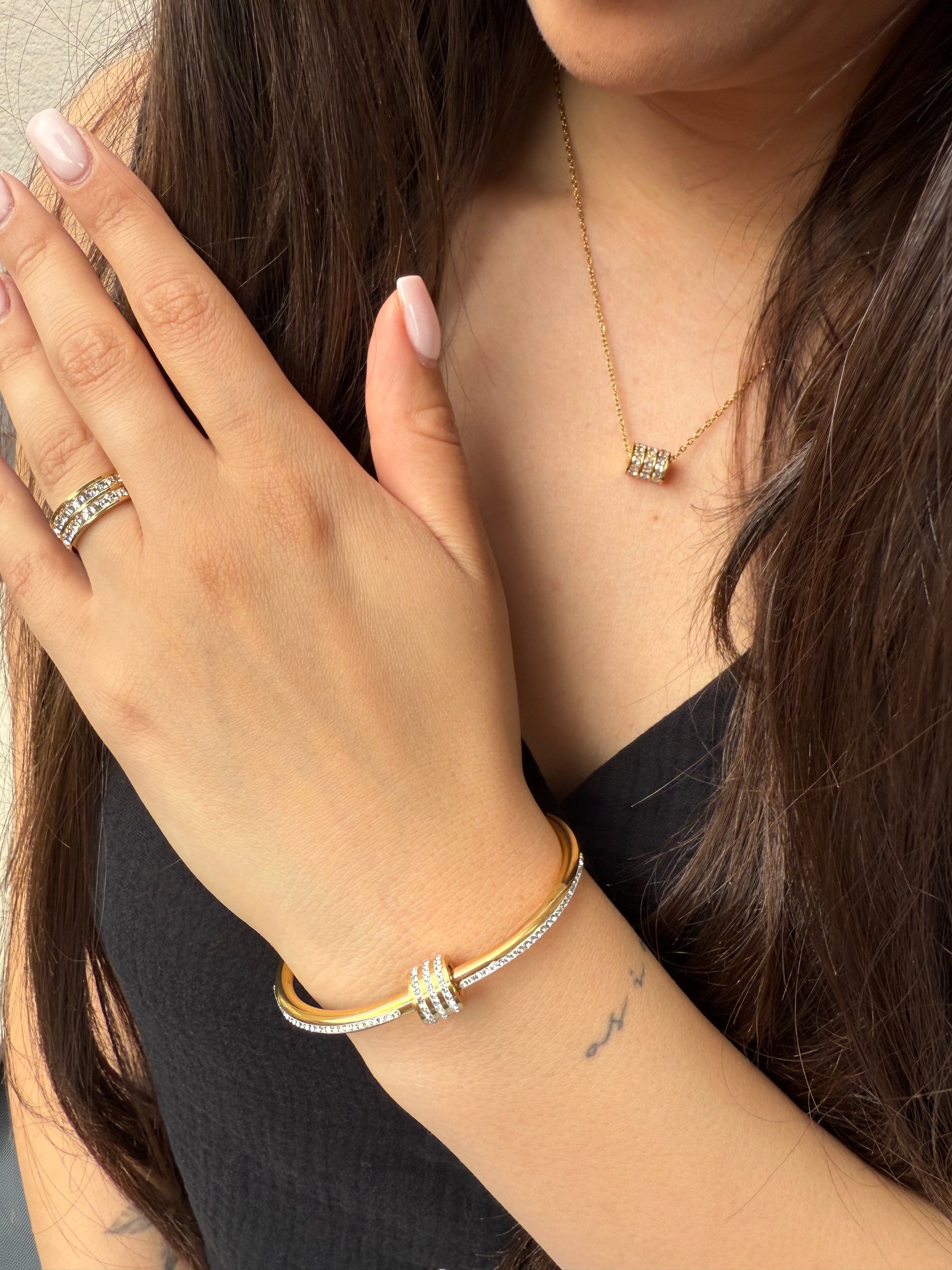 Nova mirage set - ketting, armband en ring