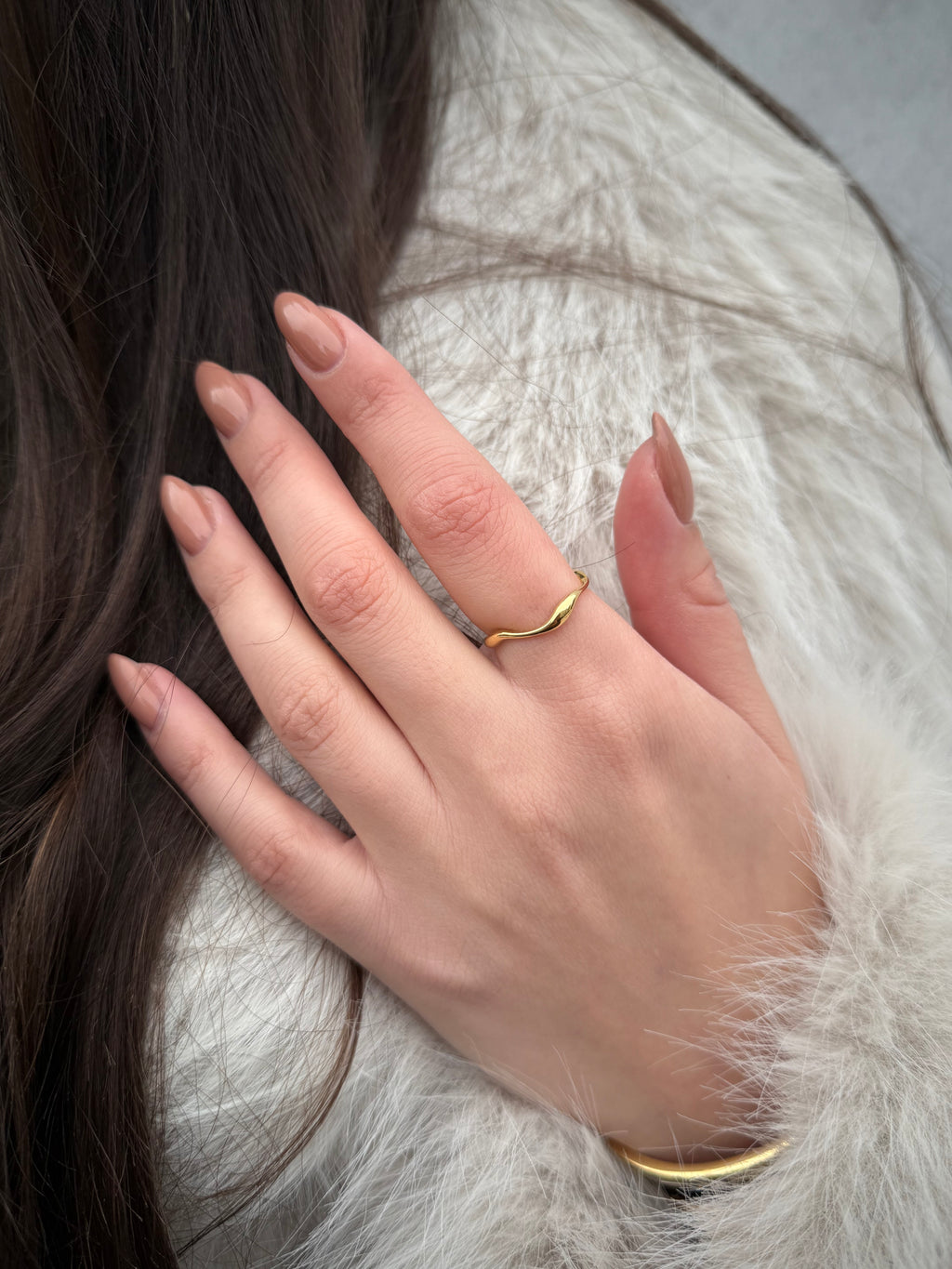 Natural grace mini ring
