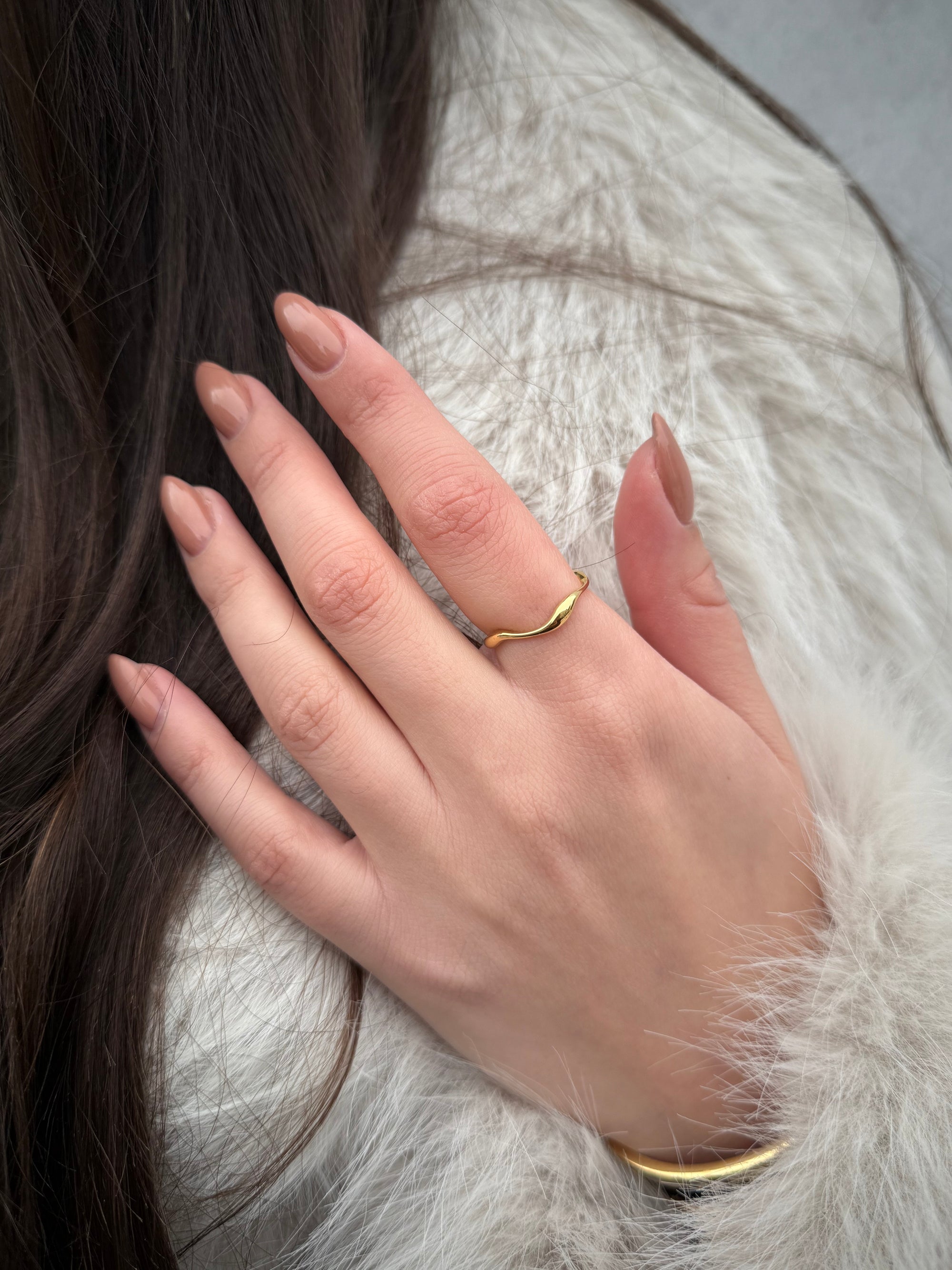 Natural grace mini ring